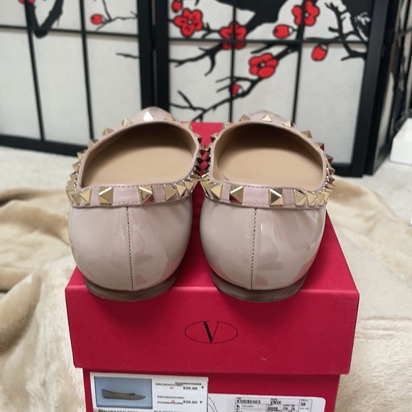 Valentino Rock studded Flats - Picture 6 of 9